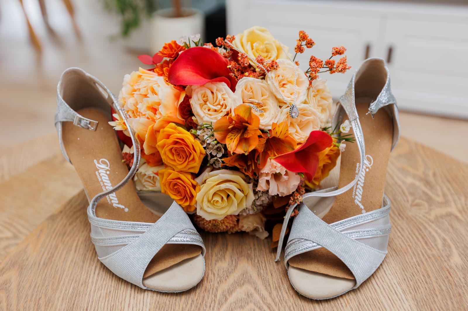 Fleurs chaussures