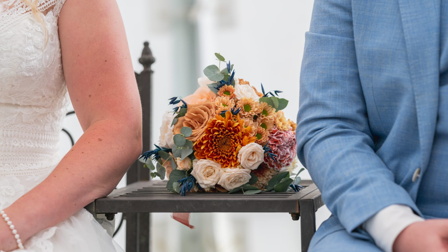 Bouquet mariée automne